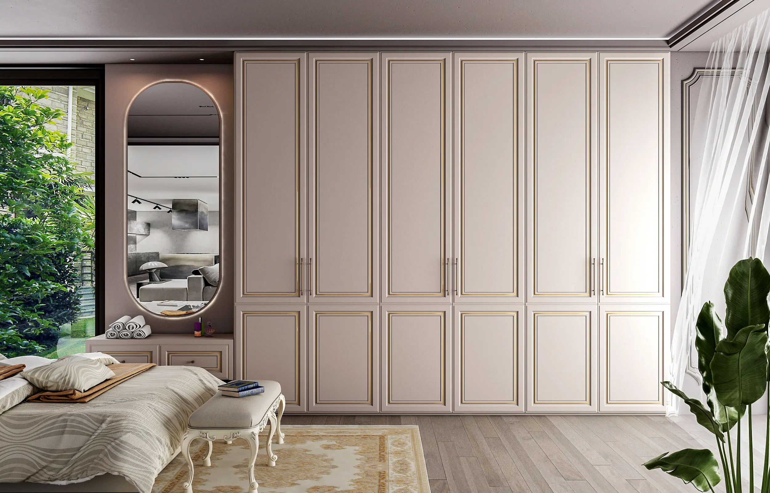 Foaid Smart Shutter Wardrobe